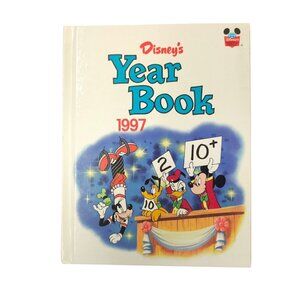 Disneys Year Book 1997 Hardcover Fern Mamberg Recap Events Stories Grolier